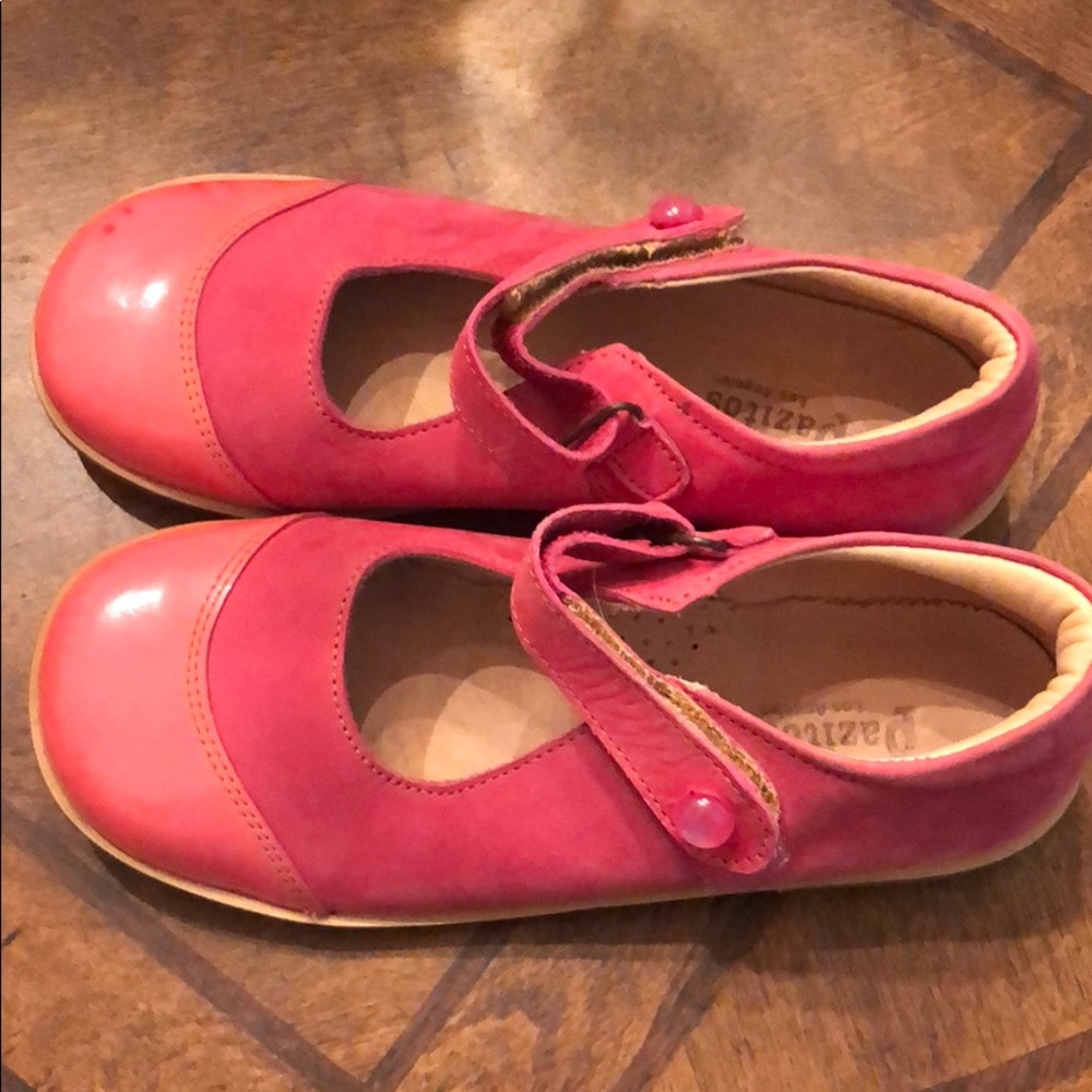 Pazitos sz 30 12 pink oxford style maryjanes shoes
